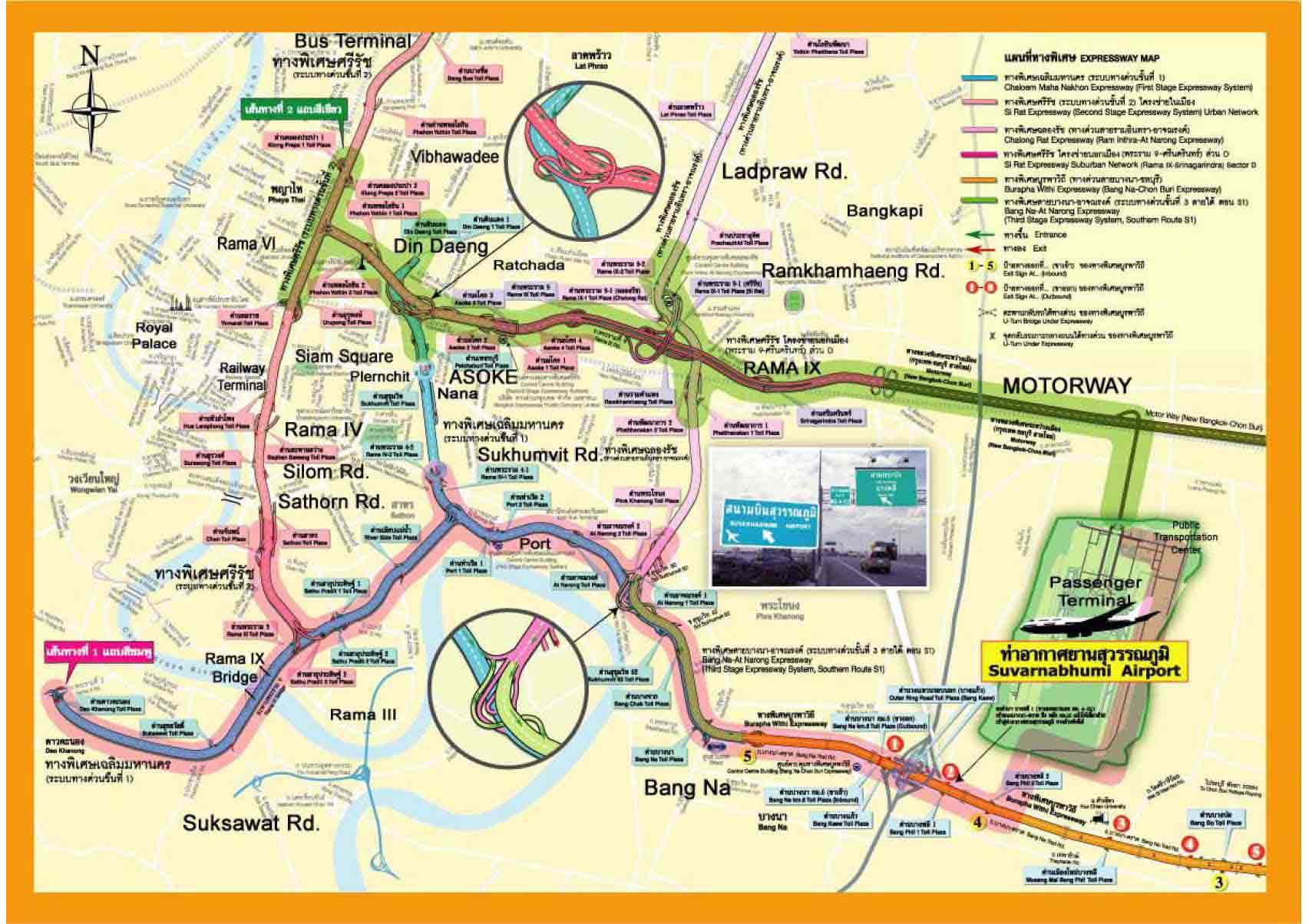 Bangkok Airport Map